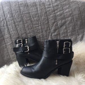 H&M Buckled Booties
